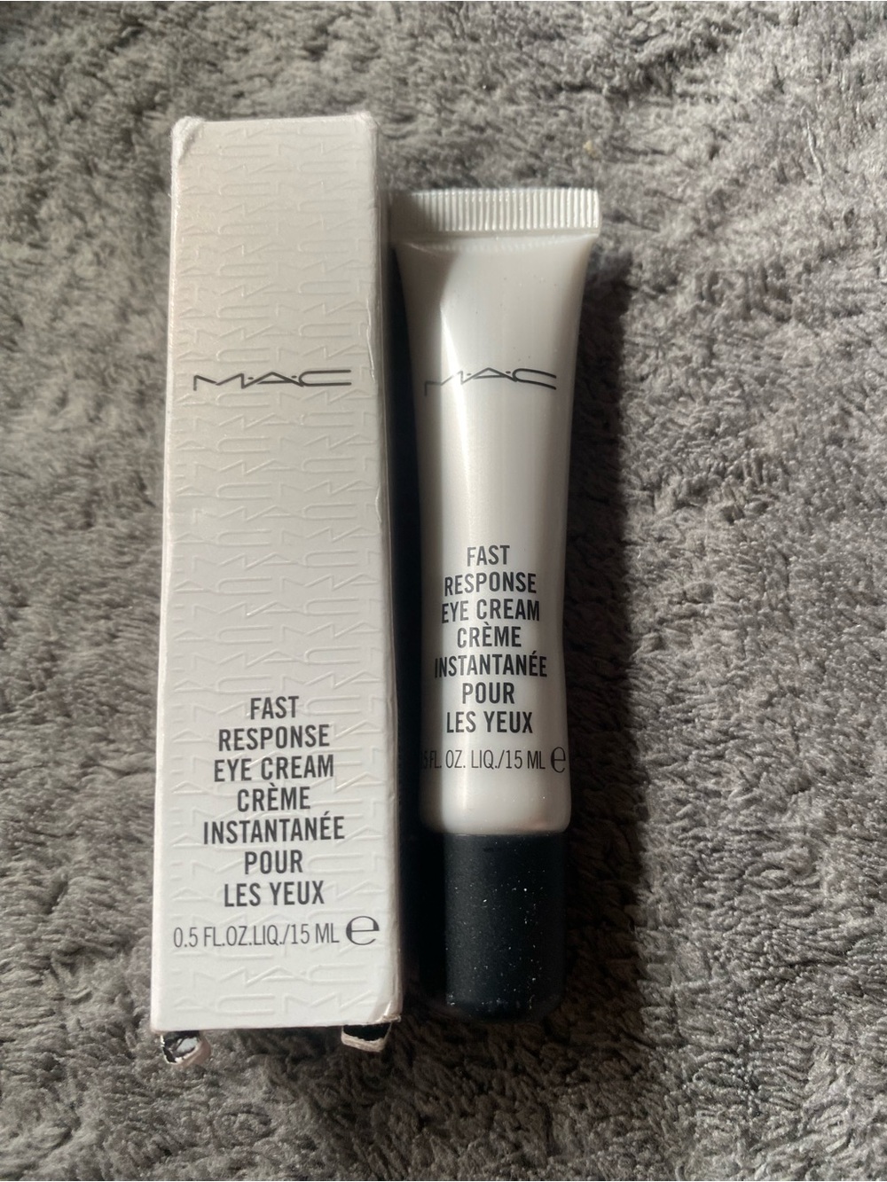 MAC Cosmetics Fast Response Eye Cream — White and Black Accents